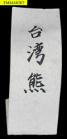 臺灣黑熊(幼)藏品圖，第10張